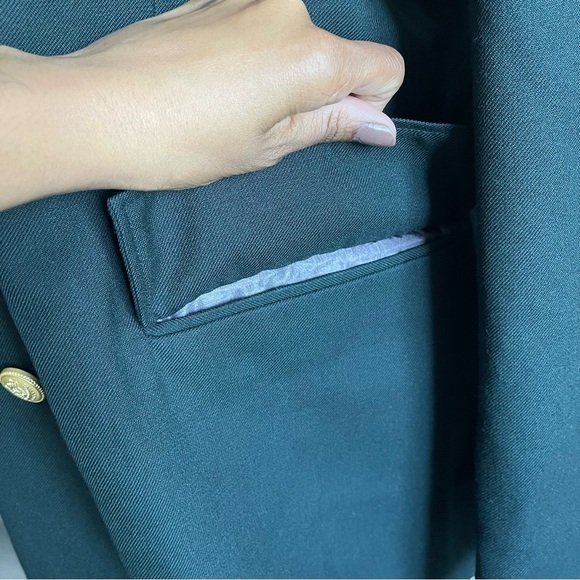 Vintage 1985 Canadian Army Military Jacket Olive Green Utility Coat Medium Tall - Picture 3 of 10